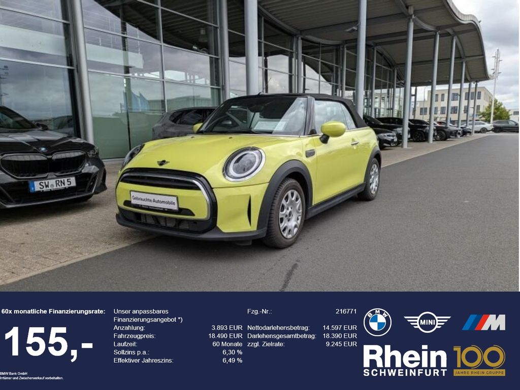 Bild des Angebotes MINI One Cabrio LED. Teilleder. PDC. SH.