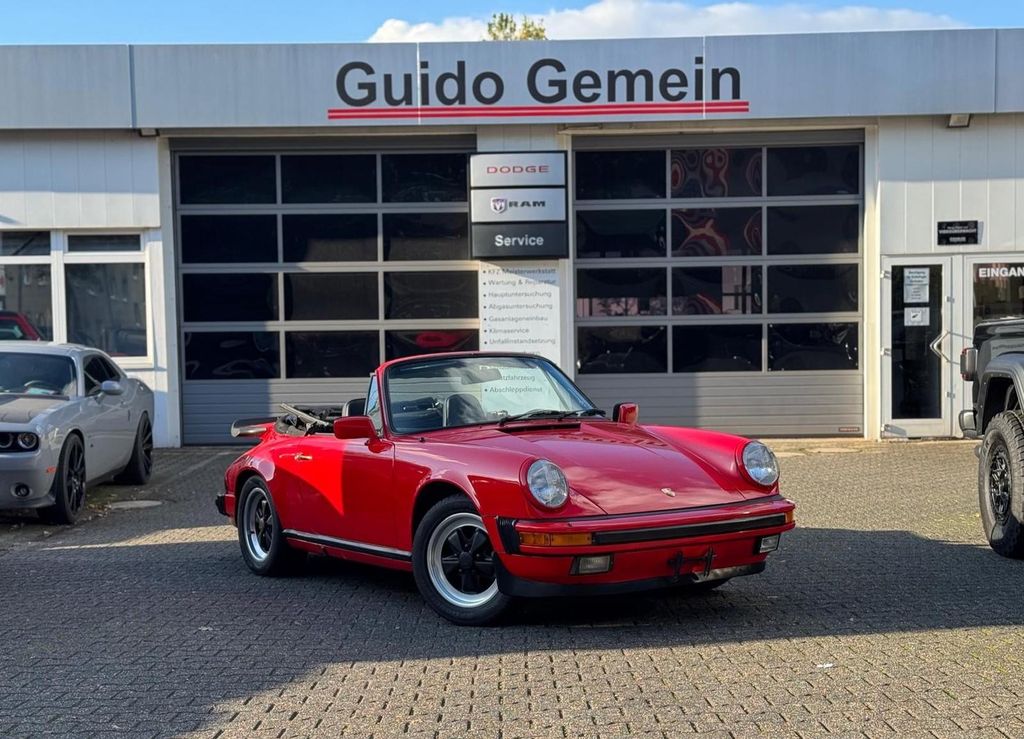 Bild des Angebotes Porsche 911 Carrera 3.2 Cabrio luftgekühlt H-Zulassung,