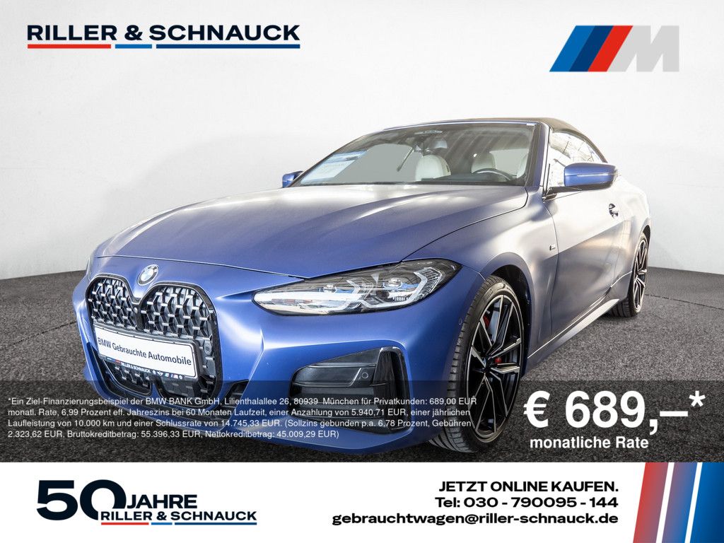 Bild des Angebotes BMW M440d Cabrio xDrive LEDER+LASER+STANDHZ+H/K+NAVI