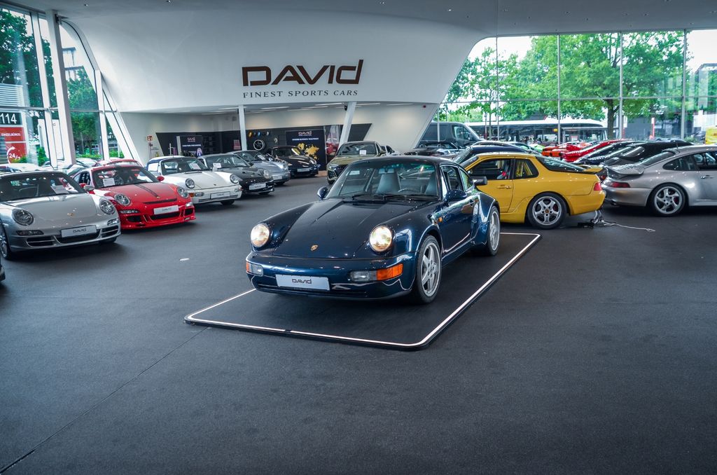 Bild des Angebotes Porsche 964 Turbo 3.3 *deutsch*2.Hand*Amazonasgrün