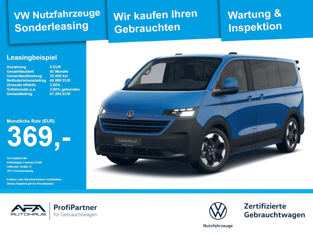 Bild des Angebotes Volkswagen T7 e-Caravelle PanAmericana LED*AHK*Navi*RFK