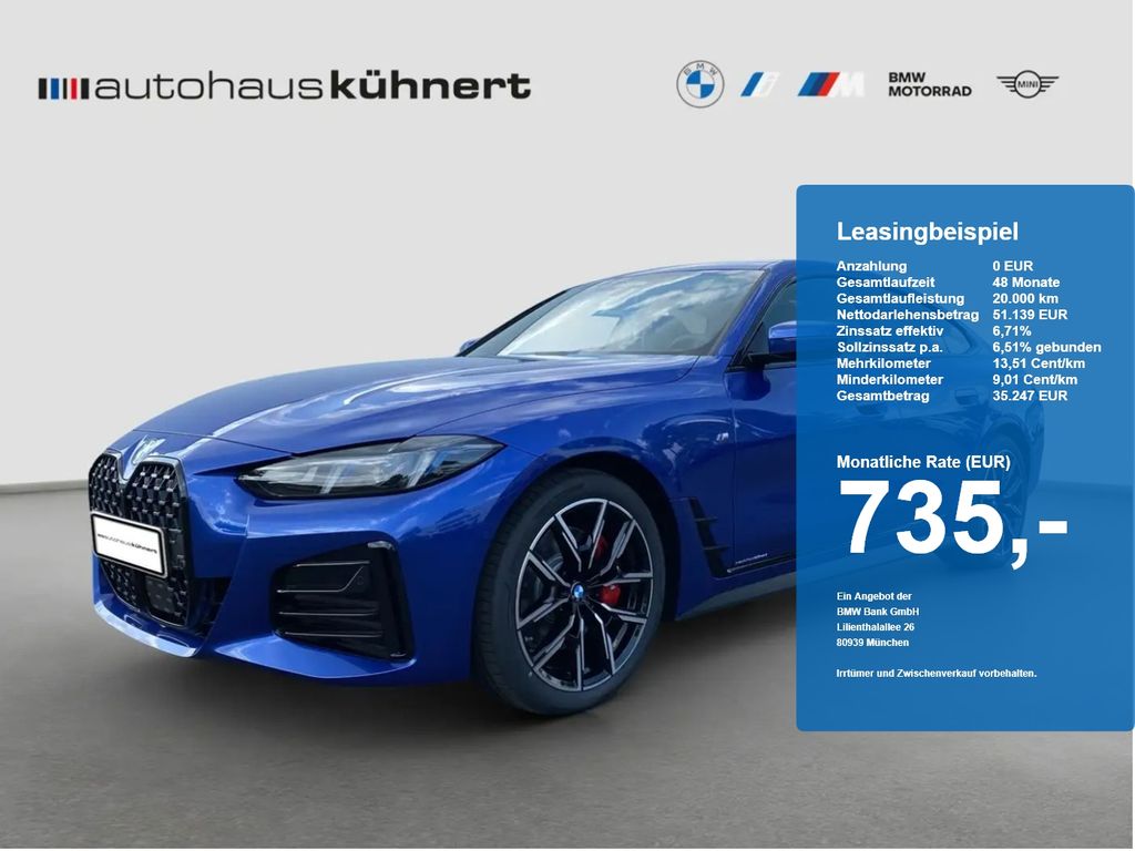 Bild des Angebotes BMW 430d xDrive GranCoupé M-SportPRO UPE: 90.060 EUR