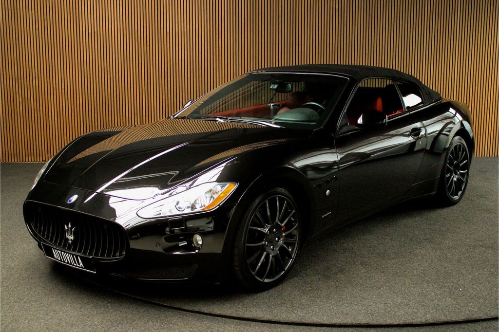 Bild des Angebotes Maserati GranCabrio 4.7 Navi Leer Bose Stoelverwarm. Blac