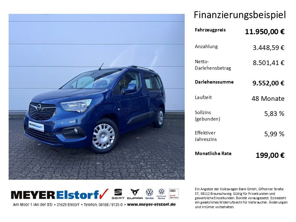 Bild des Angebotes Opel Combo Life 1.5 Edition Autom. AHK Sitzheizung
