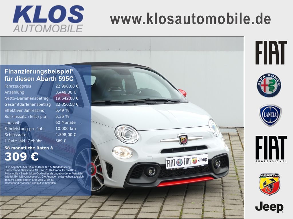 Bild des Angebotes Abarth 595C TURISMO 1.4 TJET 165PS AUTOM XENON BEATS NA