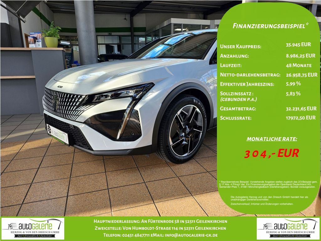 Bild des Angebotes Peugeot 408 Elektro 210 GT
