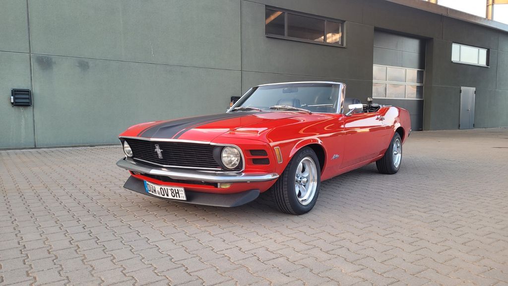Ford Mustang Cabrio 1970 302 cui V8 Automatik Top