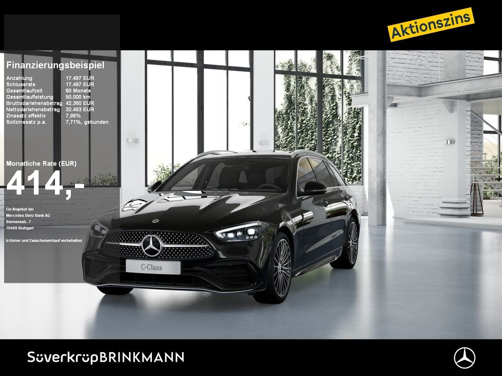 Mercedes-Benz C 200 T-Modell AMG MEMO 360 AHK DISTR KAMERA PDC