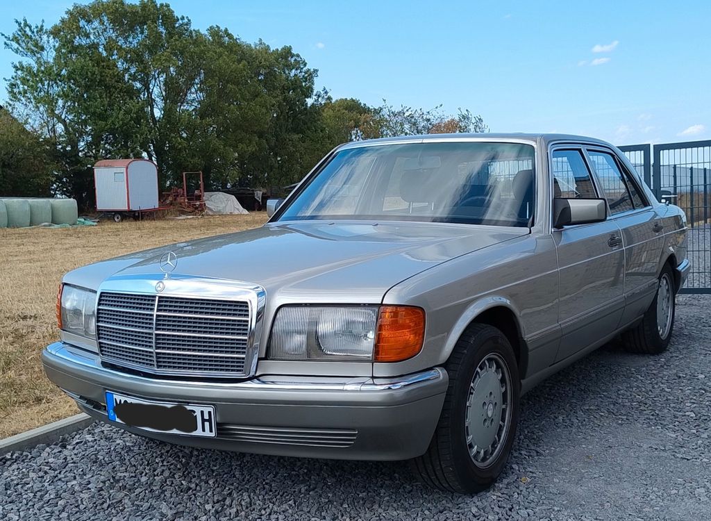 Mercedes-Benz S 500 500SE W126 V8 H-Zulassung voll fahrbereit