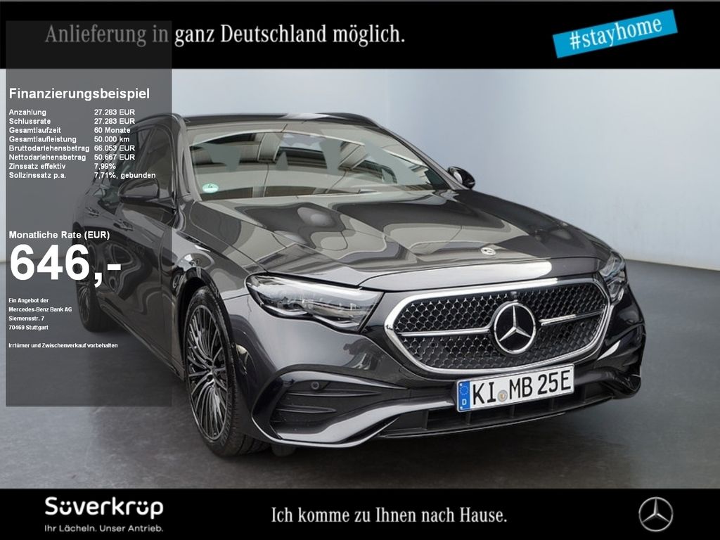 Mercedes-Benz E 300 de 4MATIC T-Modell mit EQ Hybrid Technolog