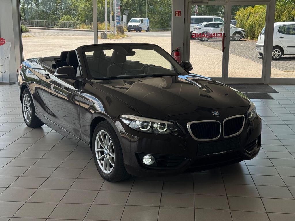 Bild des Angebotes BMW 218i Cabrio Advantage LED-PDC-LCI