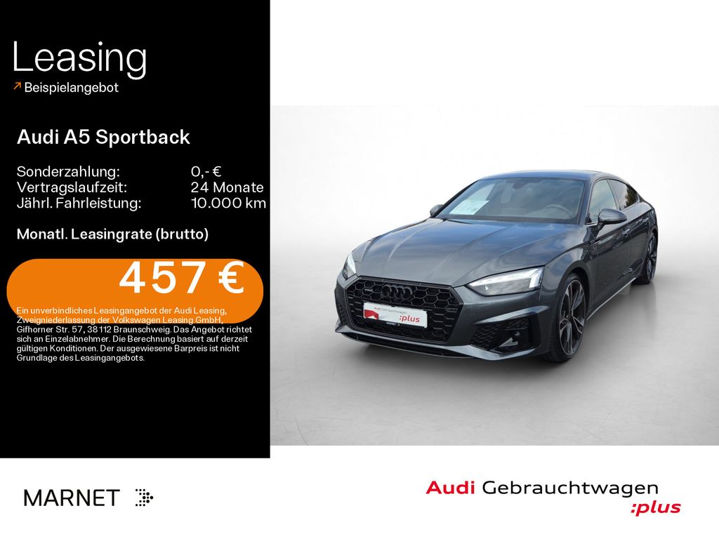 Bild des Angebotes Audi A5 Sportback S line 40 TDI quattro*S line*Matrix