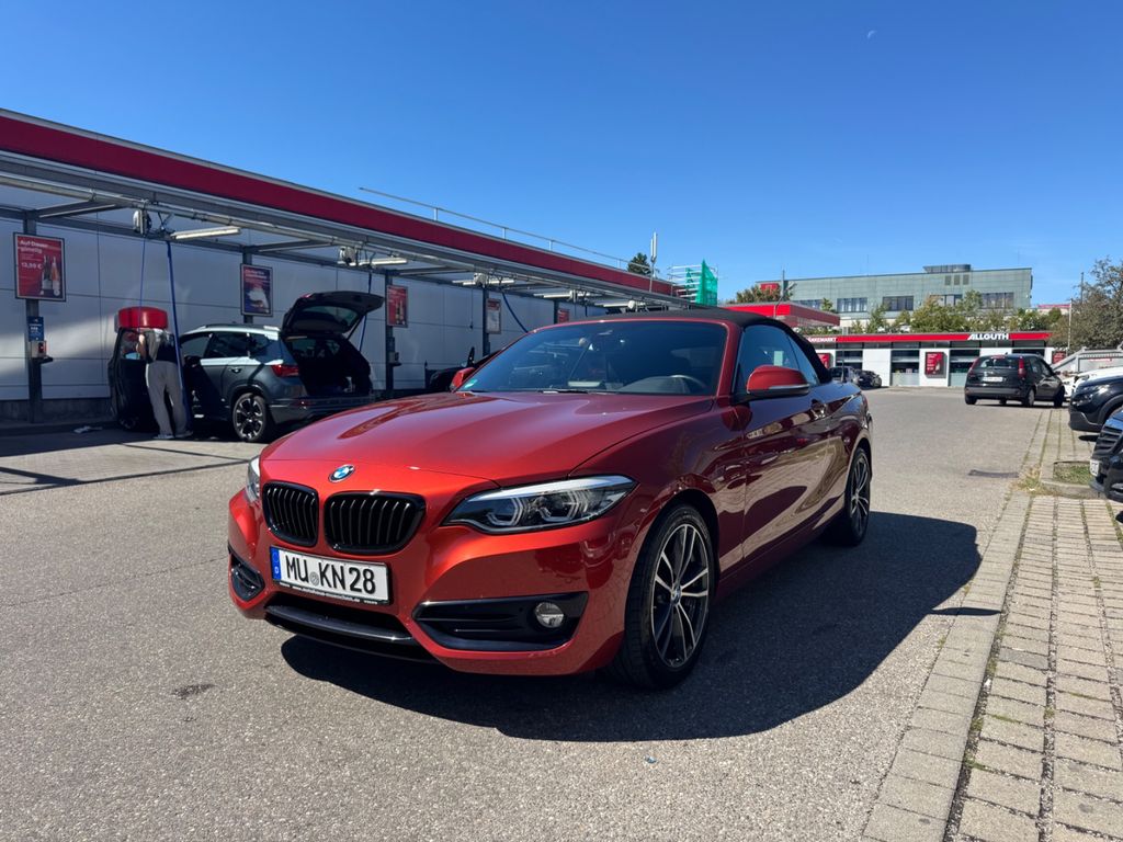 Bild des Angebotes BMW 220i Steptronic Cabrio Sport Line Sport Line