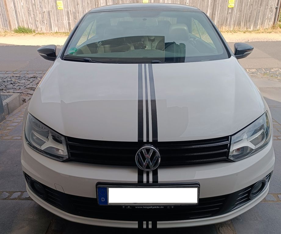 Bild des Angebotes Volkswagen VW Eos Weiß 1.4 TSI Sport&Style Leder Cabriolet