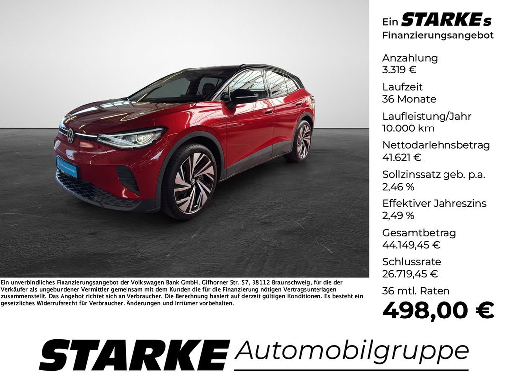 Bild des Angebotes Volkswagen ID.4 Pro 210 kW Pro mit Infotainment-Paket Head