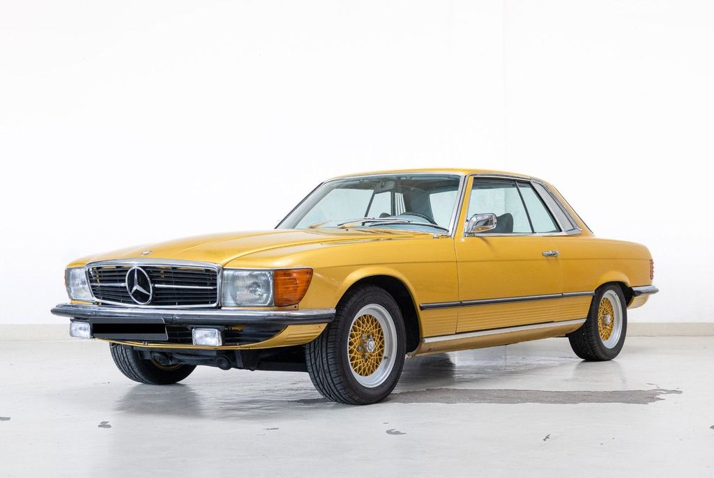 Bild des Angebotes Mercedes-Benz 350 SLC - Manual - BBS - Byzanz Gold Metallic