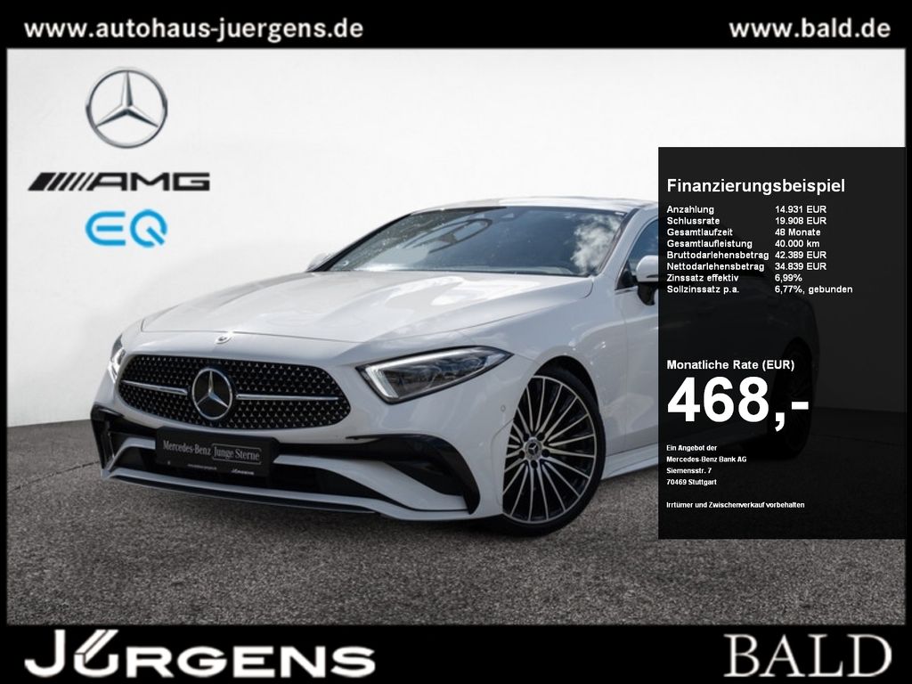 Bild des Angebotes Mercedes-Benz CLS 400 d 4M AMG-Sport/MLB/SHD/Burm/HUD/Leder/20