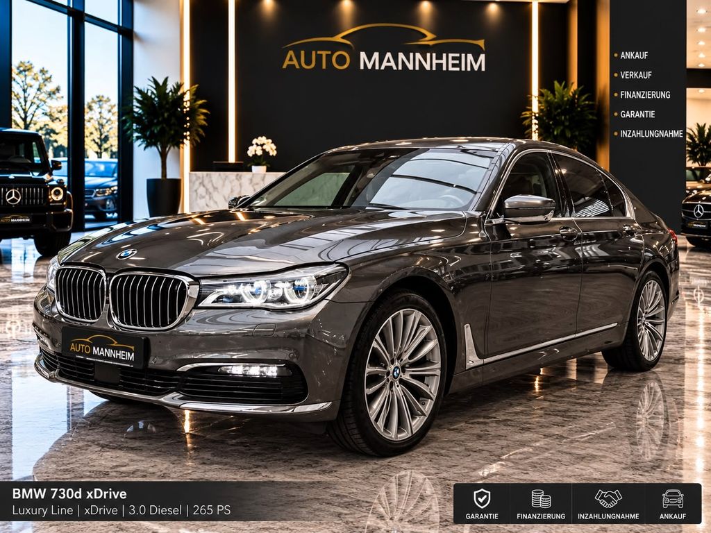 Bild des Angebotes BMW 730d xDrive LUXURY*360CAM*HEAD-UP*S.DACH*ABSTAND