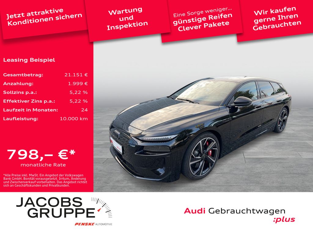 Bild des Angebotes Audi S6 Avant e-tron All Black/S-Sitze+/Luftf./360°/M