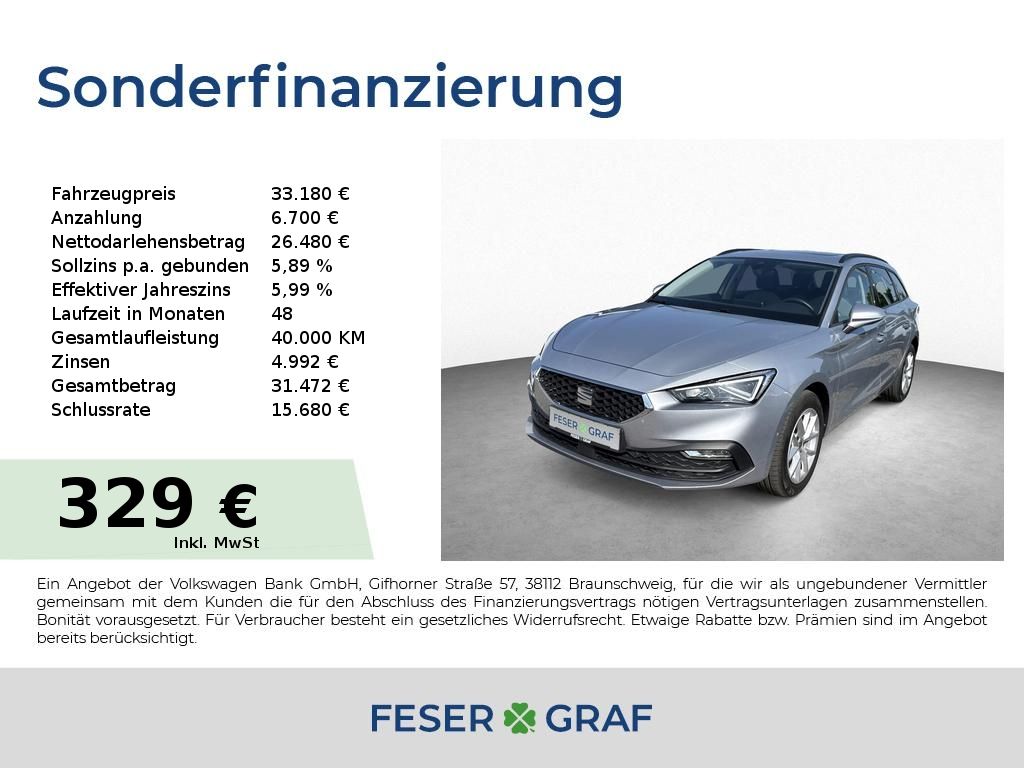 Bild des Angebotes Seat Leon Sportstourer 2.0 TDI Style Navi|Pano|SHZ