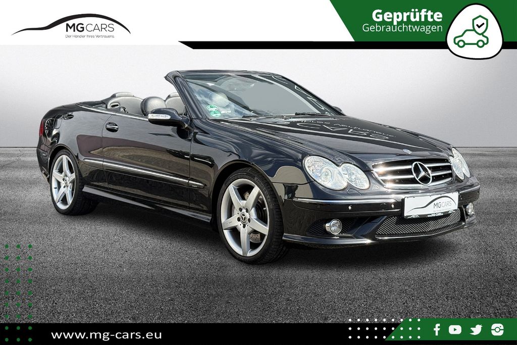 Bild des Angebotes Mercedes-Benz CLK 350 Cabrio~AMG-Line~Vollleder~KeylessGo~Top!