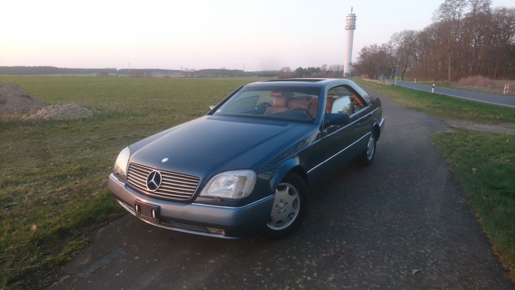 Mercedes-Benz S 600 SEC (140C) V12 - H-Zul. | seltene Farbkomb