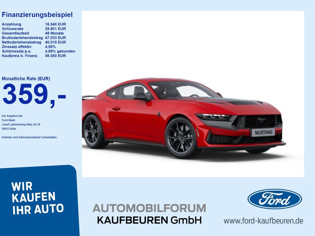 Ford Mustang Coupe GT 5.0 NITE PONY*iACC*SHZ*SBL