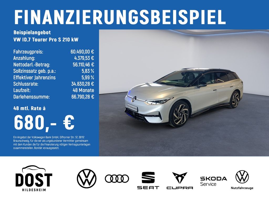 Bild des Angebotes Volkswagen ID.7 Tourer Pro S 210 kW AHK+IQ.DRIVE+WKR
