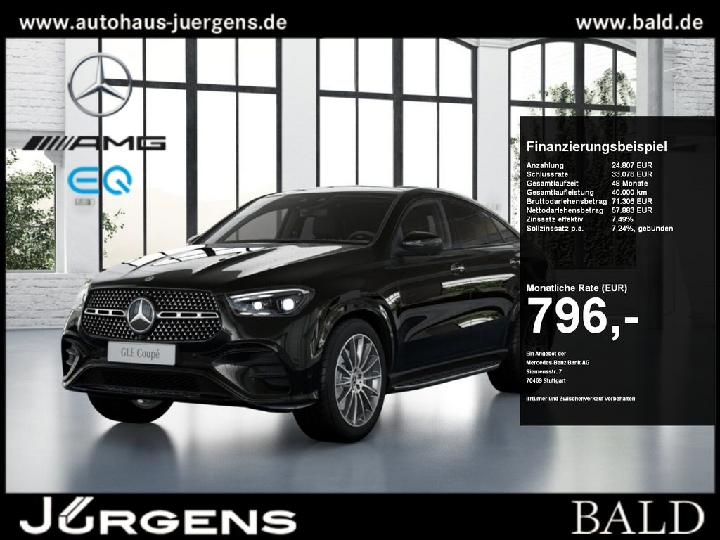 Bild des Angebotes Mercedes-Benz GLE 300 d 4M Coupé AMG-Sport/Pano/AHK/HUD/Night