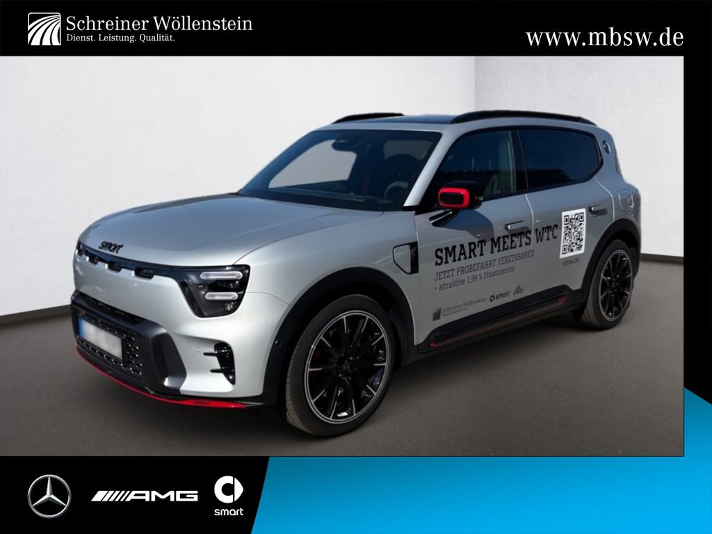 Bild des Angebotes Smart #5 Brabus AWD (100kW) HUD*Sennheiser*Pano*Distr