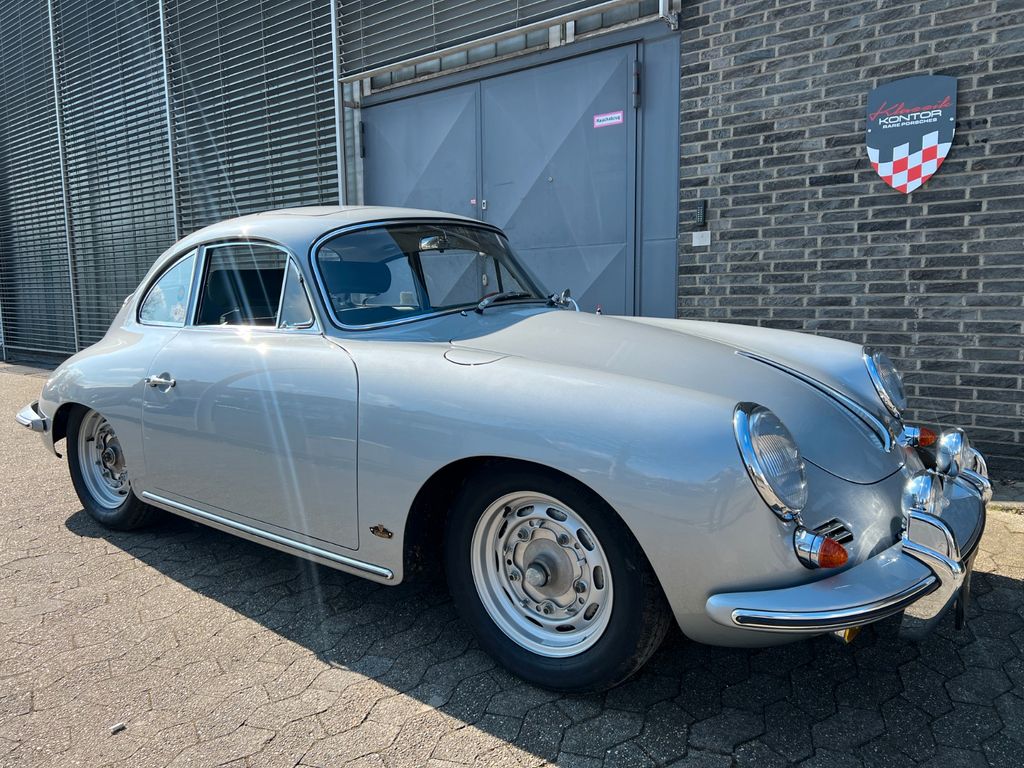 Bild des Angebotes Porsche 356B SSD Coupé  silber/grün - 100 PS
