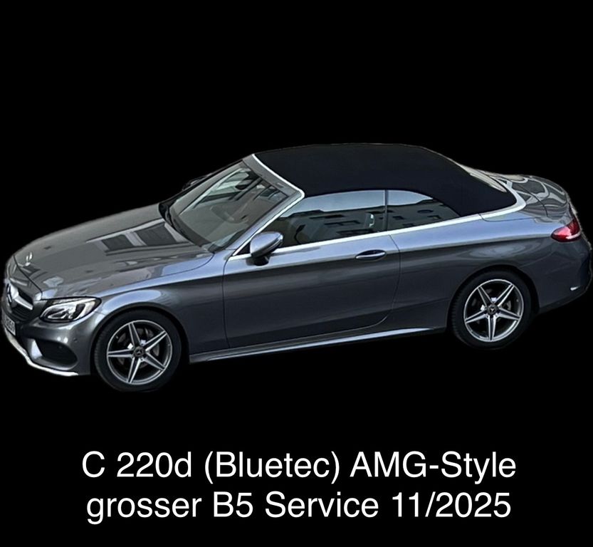 Bild des Angebotes Mercedes-Benz C 220 d - Cabrio AMG Line (Schalter)