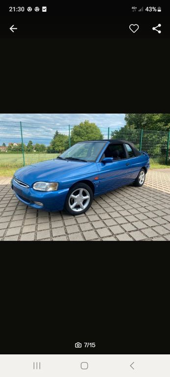 Bild des Angebotes Ford Escort 1.8  Cabrio Ghia Edition,Klima.GW