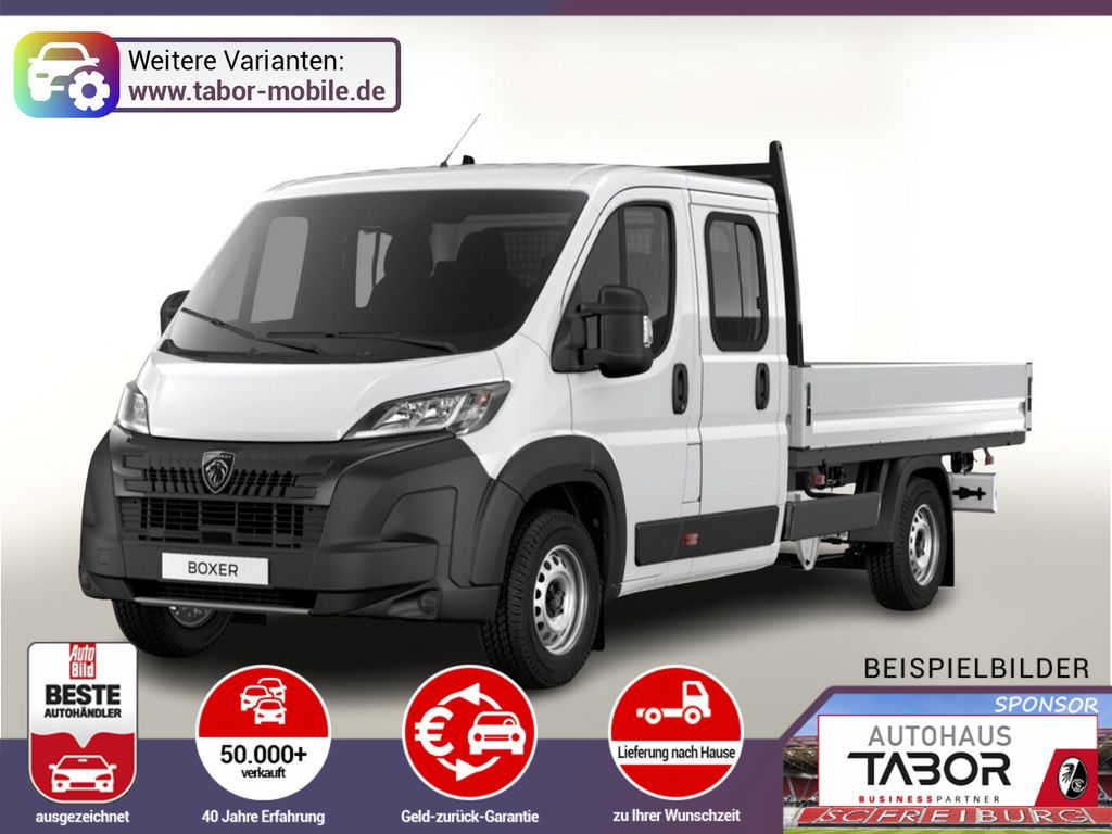 Bild des Angebotes Peugeot Boxer Pritsche DoKa 435 AT L4 AHK CarP UVP-41%*