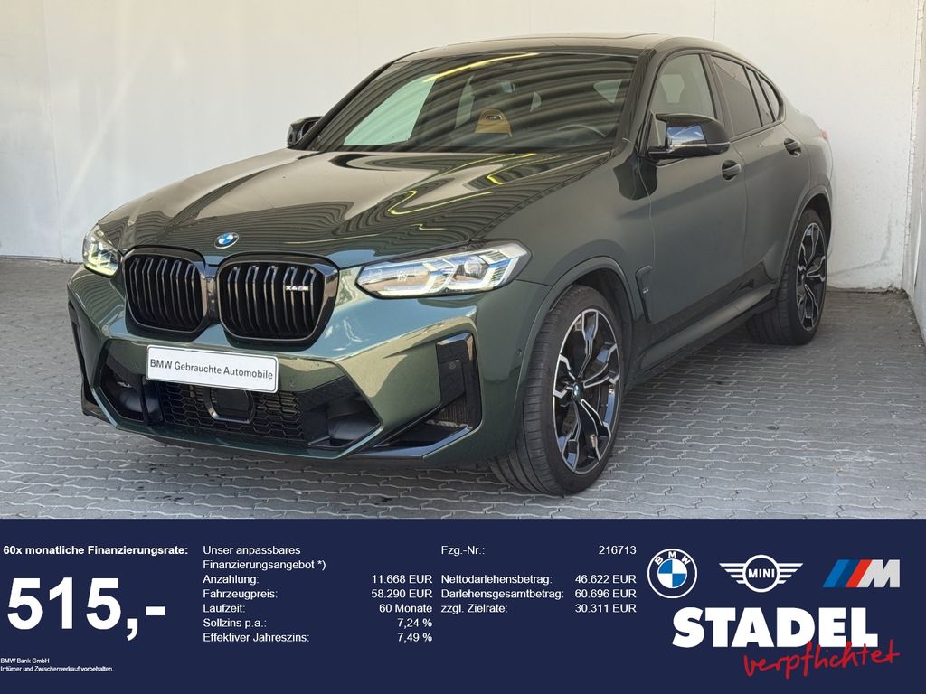 Bild des Angebotes BMW X4 M Competition Navi.Laser.HuD.ACC.360°.Pano