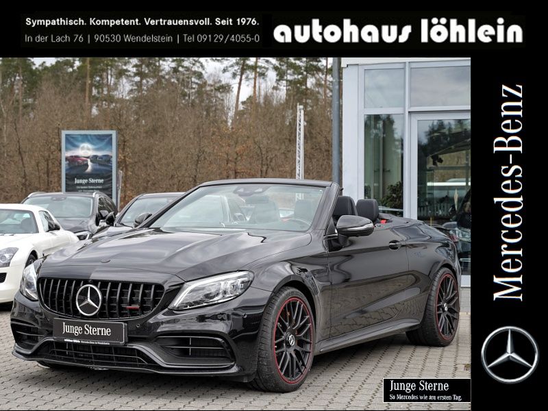 Bild des Angebotes Mercedes-Benz C 63 S AMG Cabrio WINTERRÄDER+KERAMIK+PERF-S+HUD