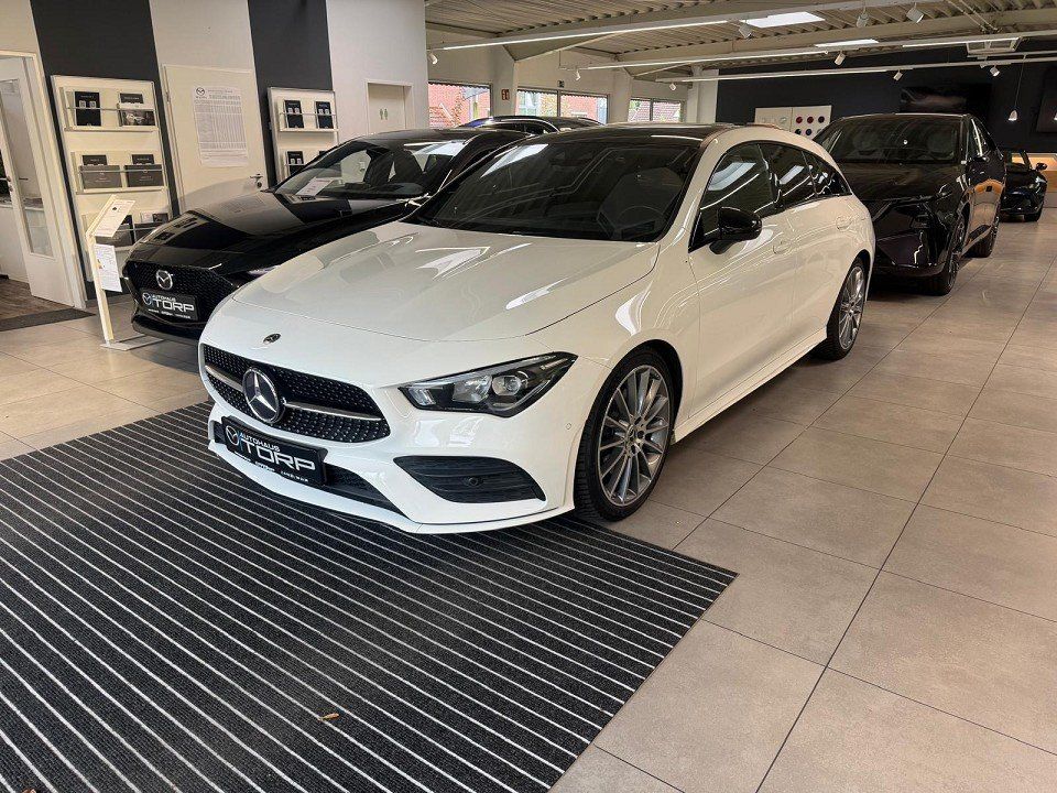 Bild des Angebotes Mercedes-Benz CLA 200 SB AMG Line AT Pano AHK Kamera LED Ambie