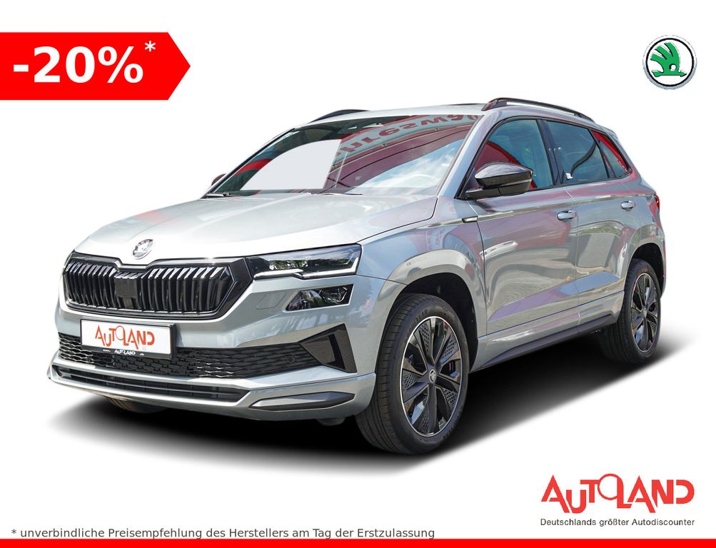 Bild des Angebotes Skoda Karoq Sportline 1.5 TSI DSG Matrix ACC AHK Pano