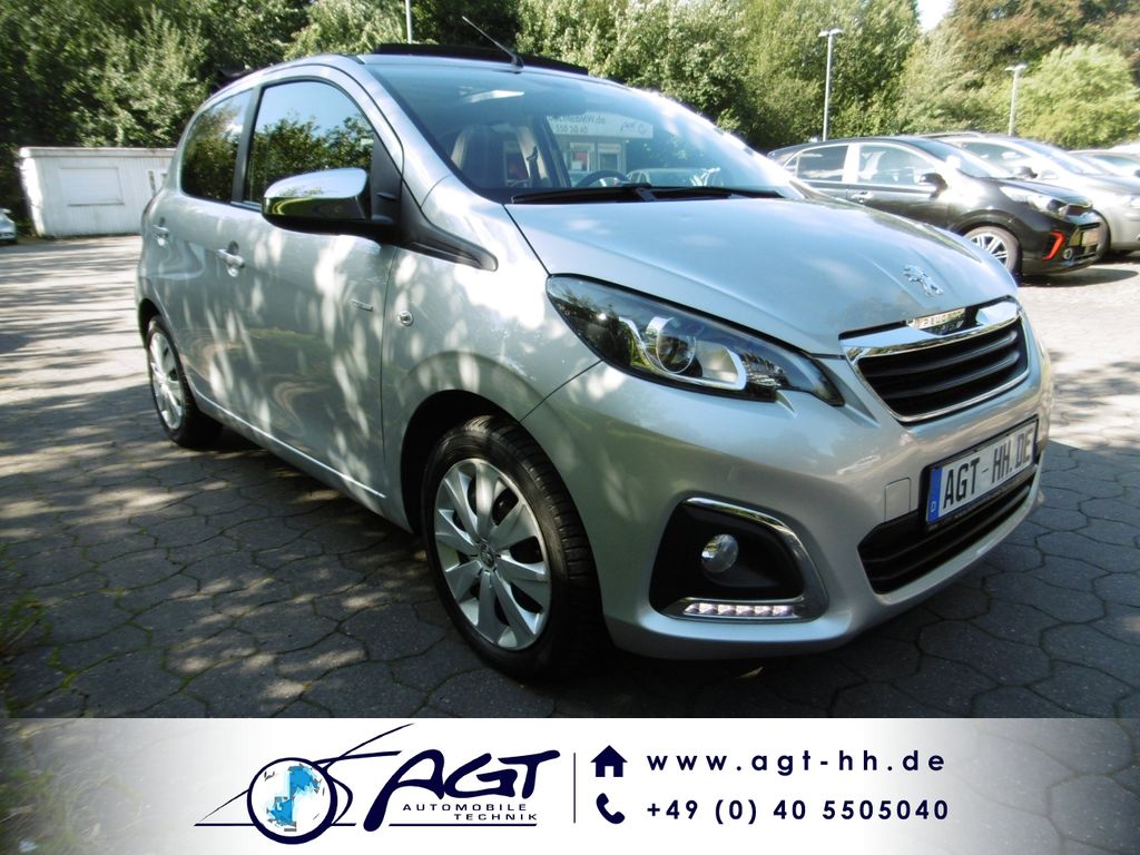 Bild des Angebotes Peugeot 108 Style Faltdach Klima Sitzheizung Kamera GJR