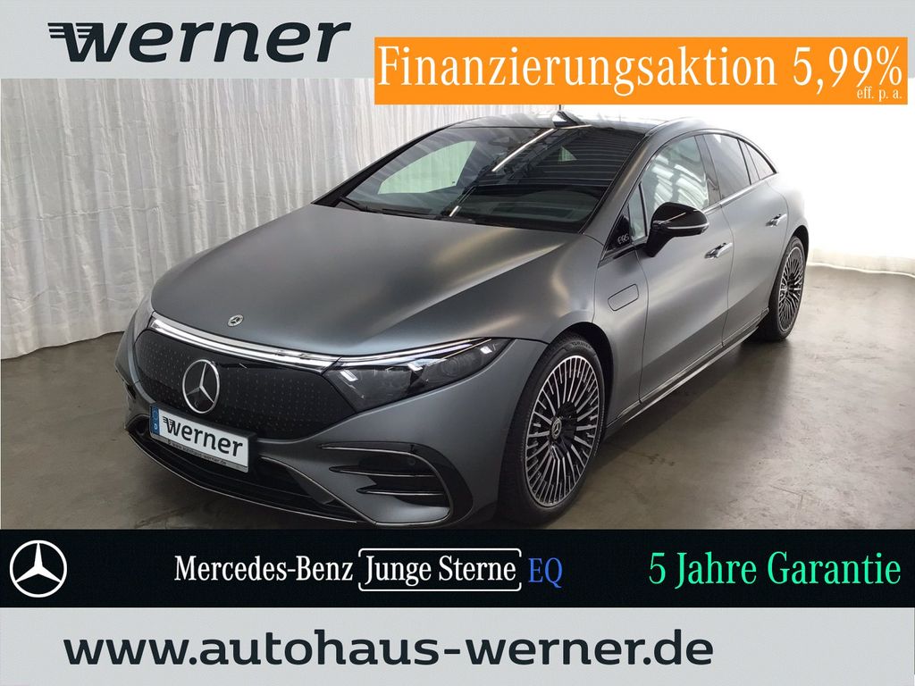 Bild des Angebotes Mercedes-Benz EQS 580 4M AMG-PREMIUM NIGHT "MAGNO" HYPERS PANO