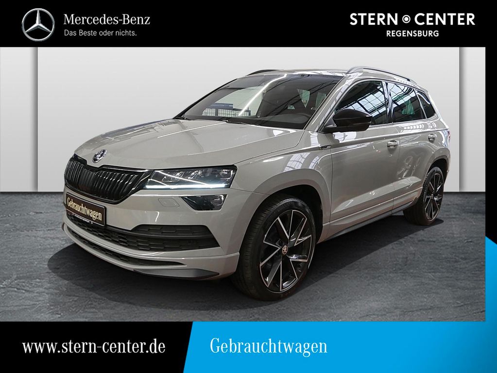 Bild des Angebotes Skoda Karoq Sportline 4x4 Ambiente+Fahrassist+LED+Temp