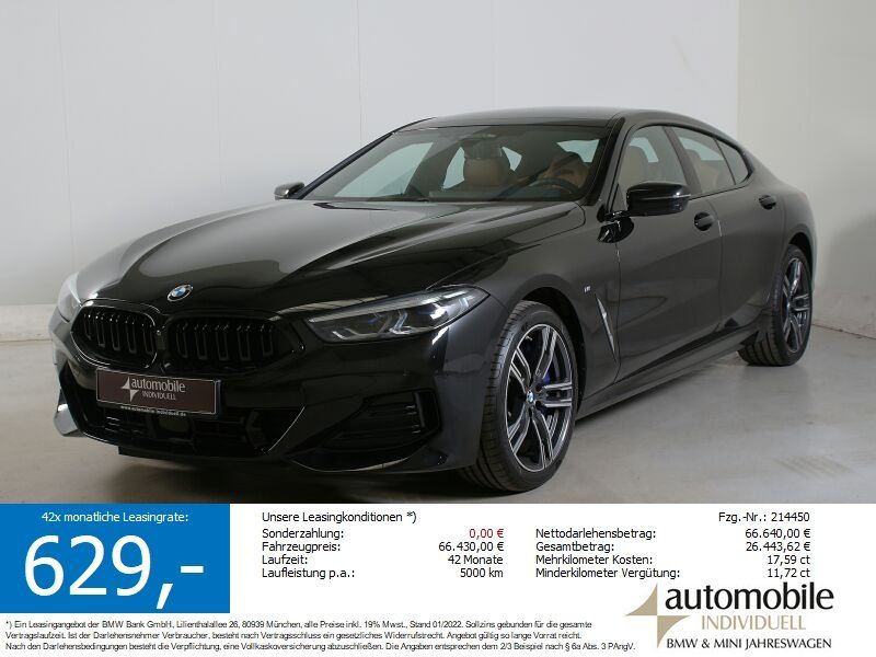 Bild des Angebotes BMW 840i Gran Coupé M Sport Laser Panorama ACC Park+