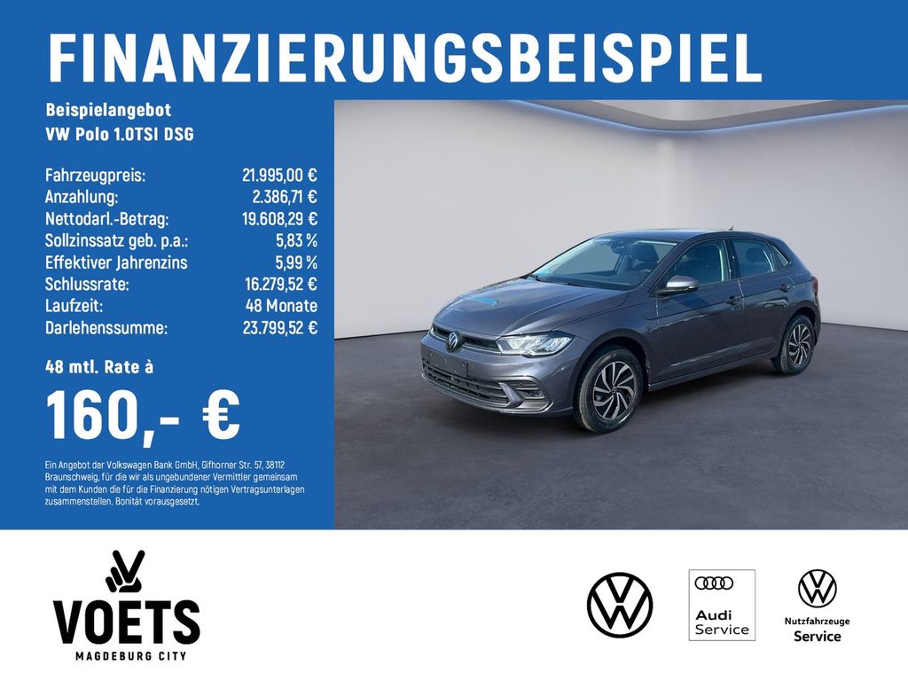 Bild des Angebotes Volkswagen Polo 1.0TSI DSG Life LED+DAB+SHZ+APPLE CARPLAY+