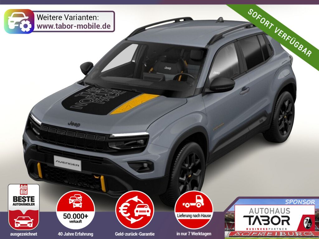 Bild des Angebotes Jeep Avenger Hybrid North Face Nav eHK KAM UVP-25%*