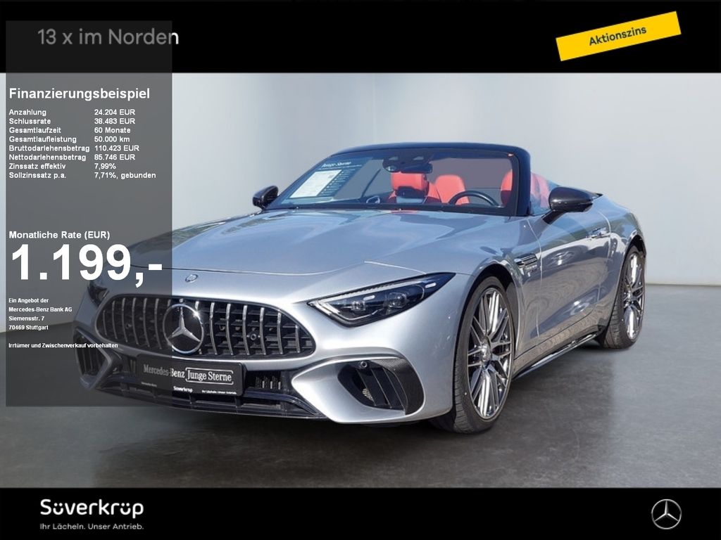 Bild des Angebotes Mercedes-Benz SL 55 AMG 4M+ BURM MEMO 360 DISTR KAMERA SPUR