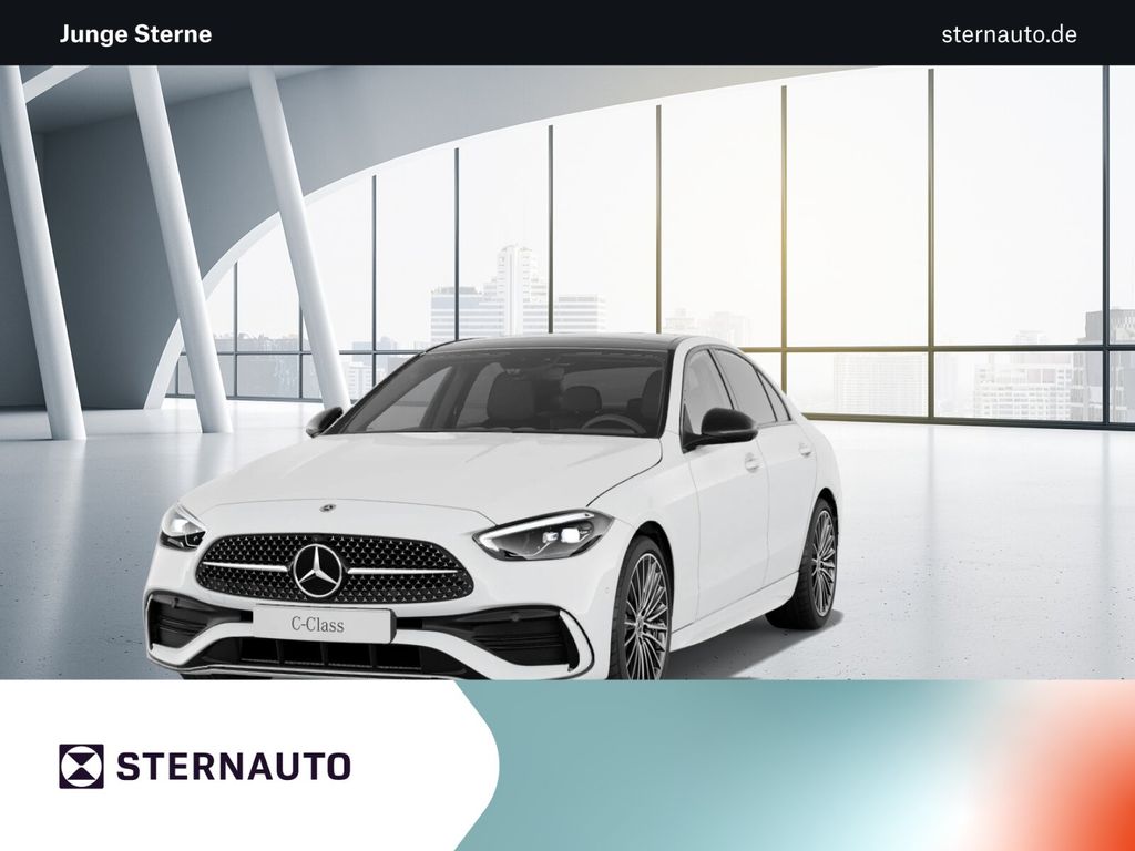Bild des Angebotes Mercedes-Benz C 200 AMG Advanced+ Night Pano Distro Memory
