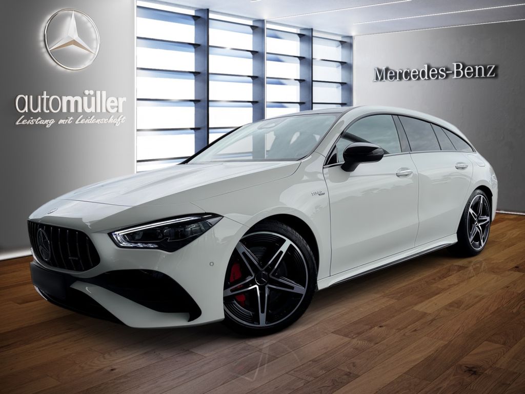 Bild des Angebotes Mercedes-Benz CLA 35 4M SB PANO+AHK+NIGHT+BUR+MULTIB+MEMORY+LH