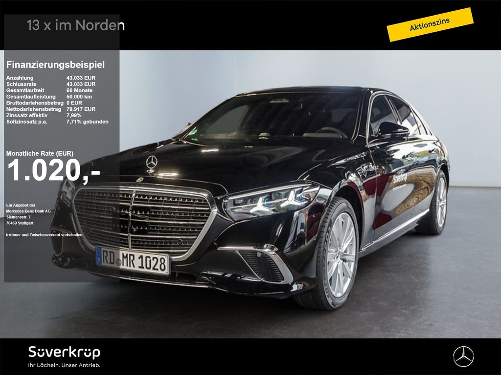 Mercedes-Benz S 350 d 4MATIC Limousine BURM MEMO 360 AIRMATIC
