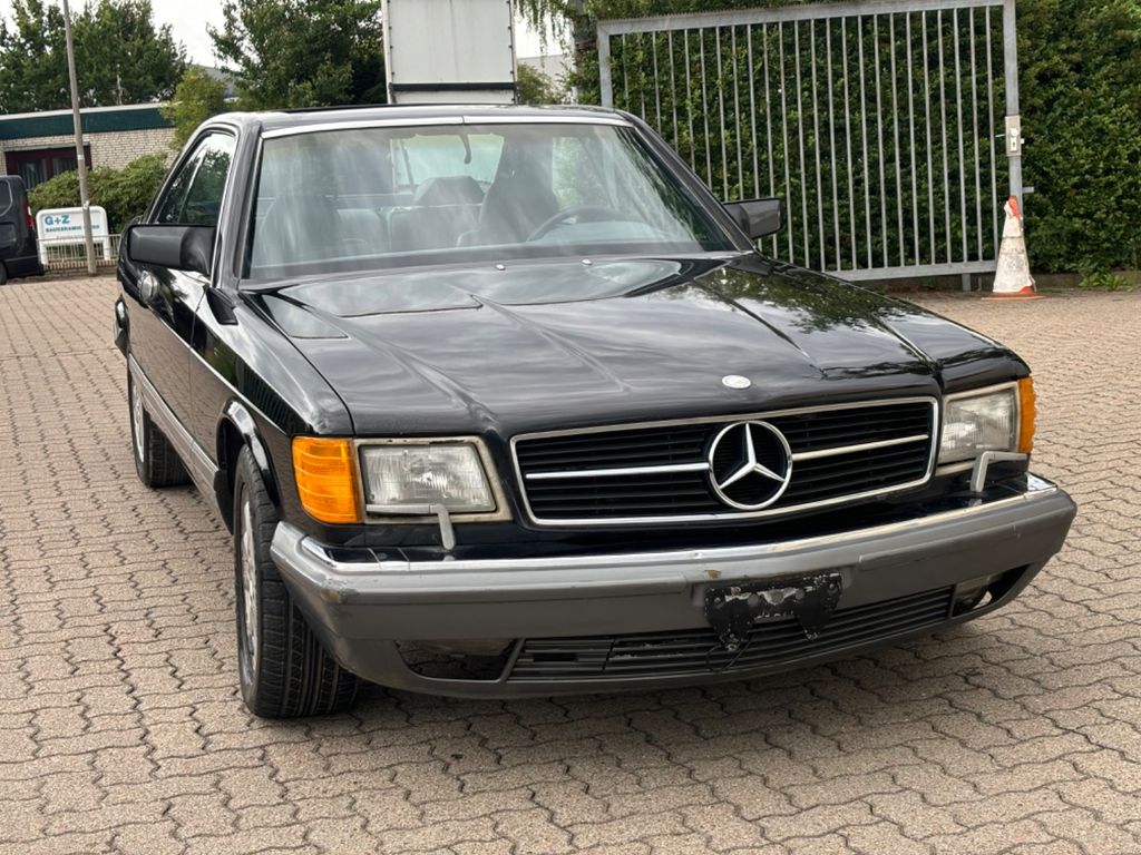 Mercedes-Benz C126 560 SEC COUPE 040 SCHWARZ