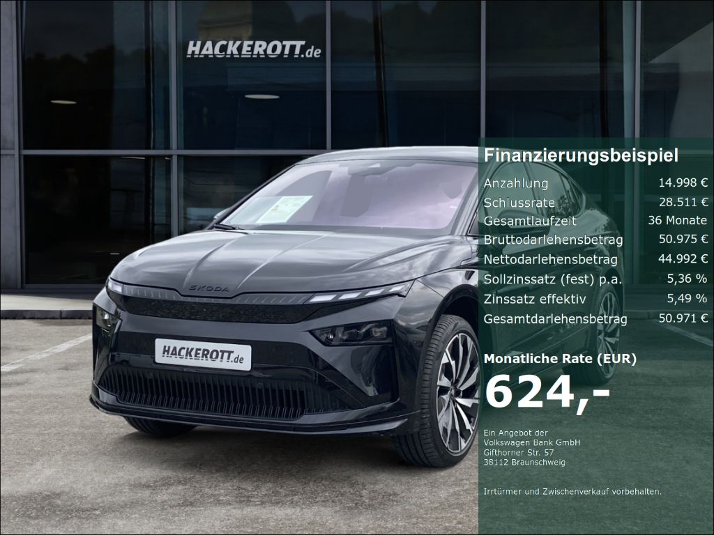 Bild des Angebotes Skoda Enyaq Coupe 85 Sportline 82 kWh MAXX AHK Navi